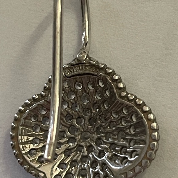 Clover Crystal Earrings - Picture 12 of 12